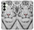 S2553 White Tiger Case For Samsung Galaxy S25 Plus
