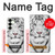 S2553 White Tiger Case For Samsung Galaxy S25 Plus