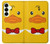 S2760 Yellow Duck Tuxedo Cartoon Case For Samsung Galaxy S25 Plus