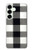 S2842 Black and White Buffalo Check Pattern Case For Samsung Galaxy S25 Plus