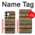 S2860 Aztec Boho Hippie Pattern Case For Samsung Galaxy S25 Plus
