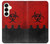 S2917 Biohazards Virus Red Alert Case For Samsung Galaxy S25 Plus