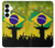 S2981 Brazil Football Soccer Case For Samsung Galaxy S25 Plus