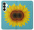 S3039 Vintage Sunflower Blue Case For Samsung Galaxy S25 Plus