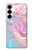 S3050 Vintage Pastel Flowers Case For Samsung Galaxy S25 Plus