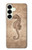 S3214 Seahorse Skeleton Fossil Case For Samsung Galaxy S25 Plus