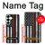 S3472 Firefighter Thin Red Line Flag Case For Samsung Galaxy S25 Plus