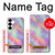 S3706 Pastel Rainbow Galaxy Pink Sky Case For Samsung Galaxy S25 Plus