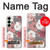 S3716 Rose Floral Pattern Case For Samsung Galaxy S25 Plus S3716 Rose Floral Pattern Case For Samsung Galaxy S25 Plus