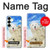 S3794 Arctic Polar Bear and Seal Paint Case For Samsung Galaxy S25 Plus
