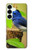 S3839 Bluebird of Happiness Blue Bird Case For Samsung Galaxy S25 Plus
