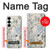 S3882 Flying Enroute Chart Case For Samsung Galaxy S25 Plus