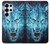 S0752 Blue Fire Grim Wolf Case For Samsung Galaxy S25 Ultra S0752 Blue Fire Grim Wolf Case For Samsung Galaxy S25 Ultra