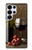 S1316 Grapes Bottle and Glass of Red Wine Case For Samsung Galaxy S25 Ultra