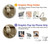 S1386 Paper Sculpture Owl Case For Samsung Galaxy S25 Ultra