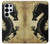 S1482 Black Dragon Painting Case For Samsung Galaxy S25 Ultra