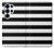 S1596 Black and White Striped Case For Samsung Galaxy S25 Ultra