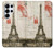 S2108 Eiffel Tower Paris Postcard Case For Samsung Galaxy S25 Ultra