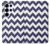 S2345 Navy Blue Shavron Zig Zag Pattern Case For Samsung Galaxy S25 Ultra