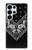 S3363 Bandana Black Pattern Case For Samsung Galaxy S25 Ultra