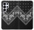 S3363 Bandana Black Pattern Case For Samsung Galaxy S25 Ultra