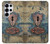 S3955 Vintage Keyhole Weather Door Case For Samsung Galaxy S25 Ultra
