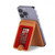 S0058 British Red Telephone Box Magnetic Card Holder Wallet Stand with MagSafe for iPhone 16 15 14 13 Pro Max