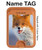 S0417 Fox Magnetic Card Holder Wallet Stand with MagSafe for iPhone 16 15 14 13 Pro Max