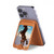 S0934 Wild Black Horse Magnetic Card Holder Wallet Stand with MagSafe for iPhone 16 15 14 13 Pro Max