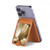 S0979 Badminton Sport Art Magnetic Card Holder Wallet Stand with MagSafe for iPhone 16 15 14 13 Pro Max