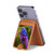 S1565 Bluebird of Happiness Blue Bird Magnetic Card Holder Wallet Stand with MagSafe for iPhone 16 15 14 13 Pro Max