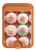 S1718 Yummy Cupcakes Magnetic Card Holder Wallet Stand with MagSafe for iPhone 16 15 14 13 Pro Max