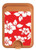 S1949 Hawaiian Hibiscus Pattern Magnetic Card Holder Wallet Stand with MagSafe for iPhone 16 15 14 13 Pro Max
