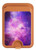 S2207 Milky Way Galaxy Magnetic Card Holder Wallet Stand with MagSafe for iPhone 16 15 14 13 Pro Max