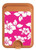 S2246 Hawaiian Hibiscus Pink Pattern Magnetic Card Holder Wallet Stand with MagSafe for iPhone 16 15 14 13 Pro Max