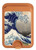 S2389 Hokusai The Great Wave off Kanagawa Magnetic Card Holder Wallet Stand with MagSafe for iPhone 16 15 14 13 Pro Max