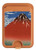 S2390 Katsushika Hokusai Red Fuji Magnetic Card Holder Wallet Stand with MagSafe for iPhone 16 15 14 13 Pro Max