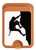 S2407 Mountain Climber Climbing Magnetic Card Holder Wallet Stand with MagSafe for iPhone 16 15 14 13 Pro Max