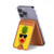 S2443 Funny Pineapple Sunglasses Kiss Magnetic Card Holder Wallet Stand with MagSafe for iPhone 16 15 14 13 Pro Max