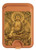 S2452 Buddha Bas Relief Art Graphic Printed Magnetic Card Holder Wallet Stand with MagSafe for iPhone 16 15 14 13 Pro Max