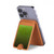 S2475 Green Apple Texture Seamless Magnetic Card Holder Wallet Stand with MagSafe for iPhone 16 15 14 13 Pro Max