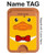 S2760 Yellow Duck Tuxedo Cartoon Magnetic Card Holder Wallet Stand with MagSafe for iPhone 16 15 14 13 Pro Max