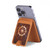 S2766 Ship Wheel Rusty Texture Magnetic Card Holder Wallet Stand with MagSafe for iPhone 16 15 14 13 Pro Max