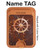 S2766 Ship Wheel Rusty Texture Magnetic Card Holder Wallet Stand with MagSafe for iPhone 16 15 14 13 Pro Max