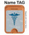 S2815 Medical Symbol Magnetic Card Holder Wallet Stand with MagSafe for iPhone 16 15 14 13 Pro Max