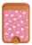 S2858 Pink Flamingo Pattern Magnetic Card Holder Wallet Stand with MagSafe for iPhone 16 15 14 13 Pro Max
