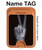 S3101 X-ray Peace Sign Fingers Magnetic Card Holder Wallet Stand with MagSafe for iPhone 16 15 14 13 Pro Max