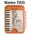 S3390 Music Note Magnetic Card Holder Wallet Stand with MagSafe for iPhone 16 15 14 13 Pro Max