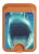 S3548 Tiger Shark Magnetic Card Holder Wallet Stand with MagSafe for iPhone 16 15 14 13 Pro Max