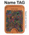 S3815 Psychedelic Art Magnetic Card Holder Wallet Stand with MagSafe for iPhone 16 15 14 13 Pro Max